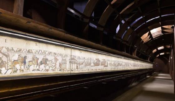 Bayeux Tapestry’s rare UK visit insured by £800 million insurance scheme
