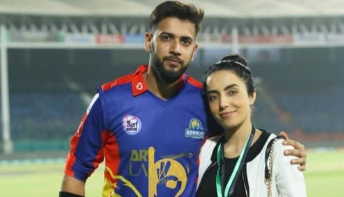 Imad Wasim announces divorce from wife Sania Ashfaq, requests privacy