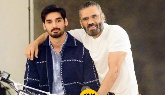 Suniel Shetty beams with pride as he rings in son Ahan Shetty’s 30th birthday
