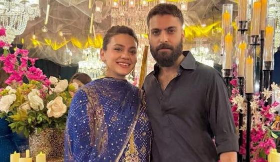 Zara Noor Abbas celebrates 8 years of 'rollercoaster' with Asad Siddiqui
