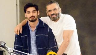 Suniel Shetty beams with pride as he rings in son Ahan Shetty’s 30th birthday