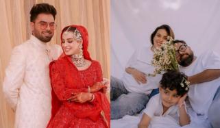 Iqra Aziz, Yasir Hussain mark 6th wedding anniversary as they await baby no. 2