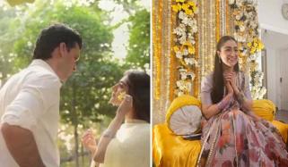 Hina Afridi celebrates first intimate dholki after engagement