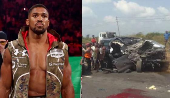Anthony Joshua injured in fatal car crash in Nigeria, two passengers dead