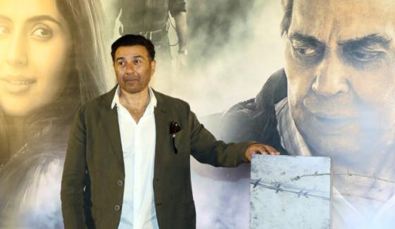 Sunny Deol appears somber at late Dharmendra’s final film ‘Ikkis’ screening