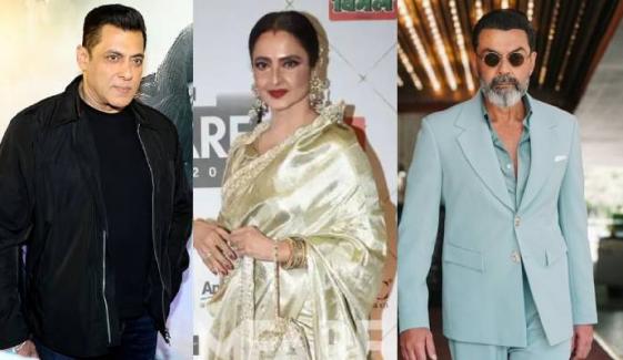 Salman Khan, Deol family, Rekha attend Agastya Nanda’s 'Ikkis' screening