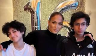 Jennifer Lopez lights up Las Vegas show to mark New Year 2026 with her kids