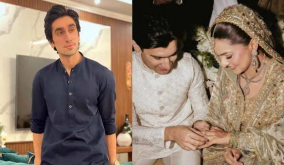 Hamza Sohail extends wishes for newlyweds Zarrar and Momil Khan