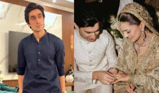 Hamza Sohail extends wishes for newlyweds Zarrar and Momil Khan