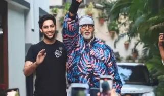 Amitabh Bachchan hypes grandson Agastya Nanda’s ‘Ikkis’ with Gen Z flair