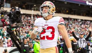 Christian McCaffrey ‘proud’ of San Francisco 49ers after eliminating Eagles