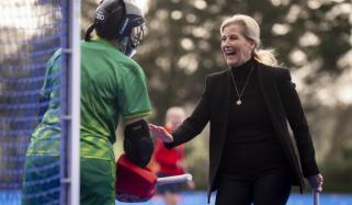 Duchess Sophie shows off hockey skills during sporty royal outing 