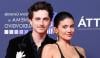 Kylie Jenner, Timothée Chalamet react to surprise Golden Globe name card