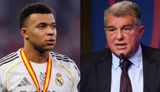 Kylian Mbappe faces criticism from Joan Laporta over guard of honour snub