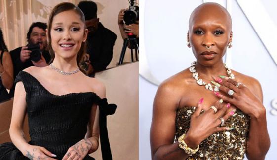 Ariana Grande glows in Cynthia Erivo’s absence: ‘she was stealing her life force’