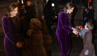 Queen Mary exudes elegance as she graces Royal Theatre for ‘Within the Walls’