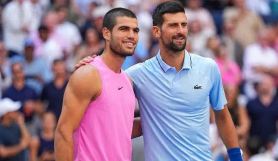 Djokovic jokes about ‘copyright’ with Alcaraz after Spaniard’s serve change