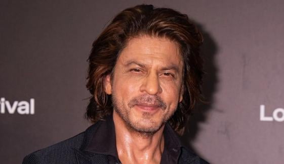 Shah Rukh Khan poses with Millie Bobby Brown, Lee Jung-jae at Joy Awards