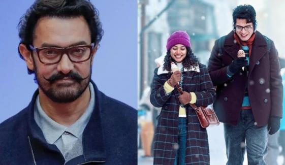 Aamir Khan gushes over son Junaid Khan's film 'Ek Din': 'I love mushy romance'