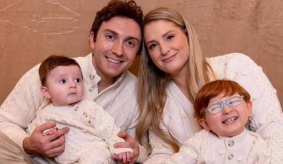 Meghan Trainor welcomes 3rd baby, reveals name and photos in adorable post