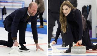 Prince William, Princess Kate’s cheeky curling game face-off swoons fans