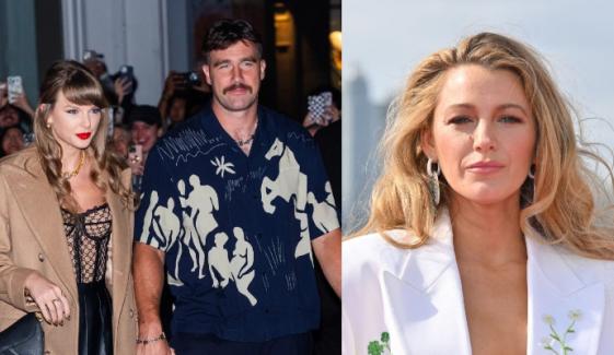 Travis Kelce pushes Taylor Swift to confront Blake Lively via text messages?