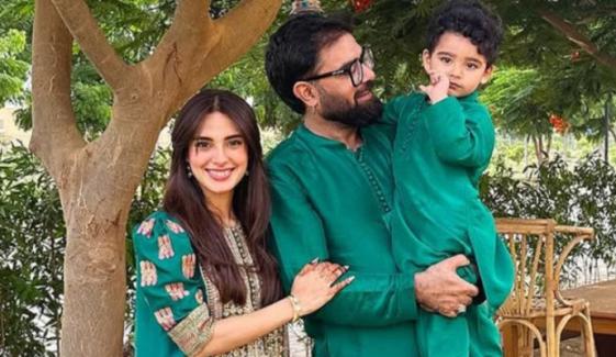 Iqra Aziz, Yasir Hussain announce birth of baby girl with adorable snap
