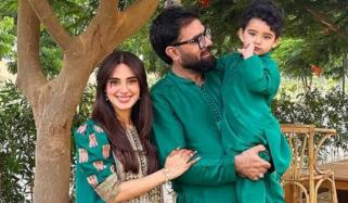 Iqra Aziz, Yasir Hussain announce birth of baby girl with adorable snap