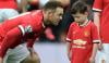 Wayne Rooney beams with pride as son Kai make Old Trafford debut