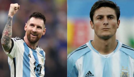 Lionel Messi earned praise from Javier Zanetti as football's 'greats'