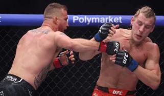 Justin Gaethje defeats Paddy Pimblett at UFC 324, sparking social media debate