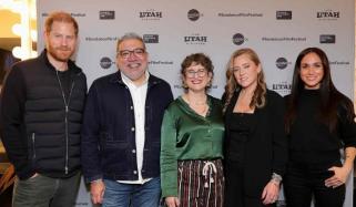 Prince Harry hypes Meghan Markle as she debuts new documentary at Sundance 