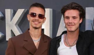 Cruz and Romeo Beckham spotted on romantic double date amid family rift