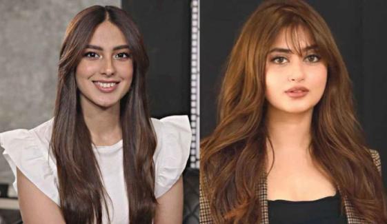 Iqra Aziz reveals her baby girl name as Sajal Aly pens sweet wishes