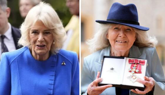Queen Camilla steps out to celebrate BFF Dame Jilly at her memorial service
