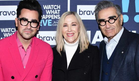 ‘Schitt’s Creek’ stars Dan & Levy Eugene pay somber tributes to Catherine O’Hara