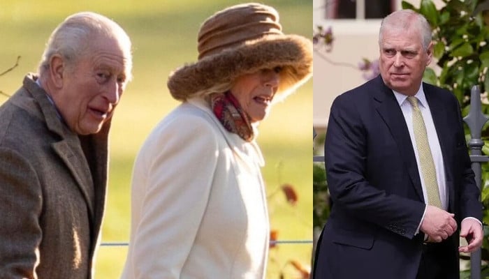 King Charles, Queen Camilla make 1st joint appearance amid Andrew’s new drama