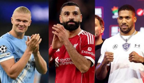 Anthony Joshua, Haaland and Salah among UK's top 100 taxpayers