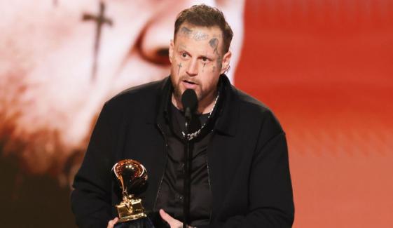 Jelly Roll confesses thought of ‘killing’ himself in Grammy winning speech