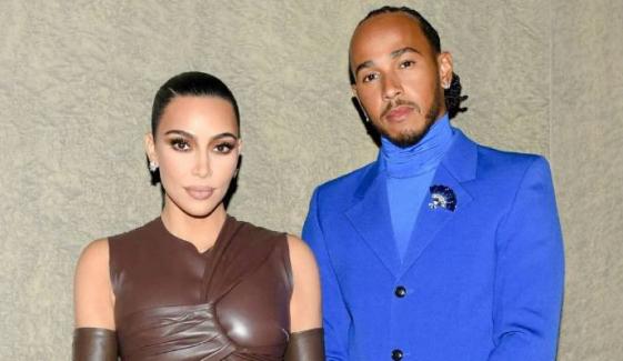 Lewis Hamilton, Kim Kardashian seen together at Paris hotel amid dating buzz