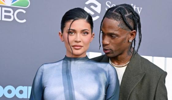 Travis Scott X-rated nod to Kylie Jenner exposed after surprise reunion