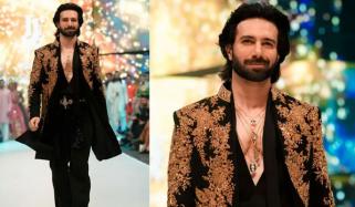 Emmad Irfani sets ramp on fire in first runway appearance after ten years