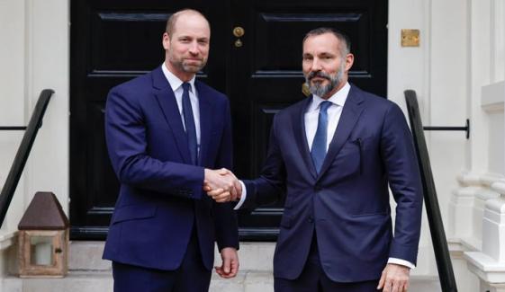 Prince William bonds with Aga Khan in special meeting at Kensington Palace