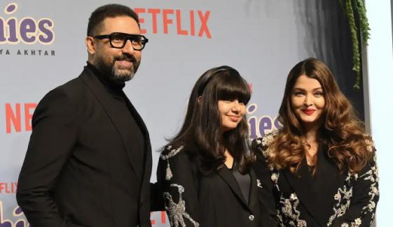 Aishwarya Rai, Aaradhya post loving tribute to Abhishek Bachchan on his 50th