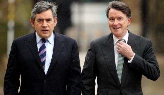 Peter Mandelson under fire as former PM Gordon Brown weighs in