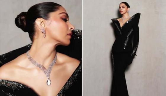 Deepika Padukone sets pulses racing in sculpted silhouette dress 