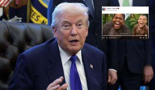 Trump denies ‘mistake’ after approving video showing Obamas as apes