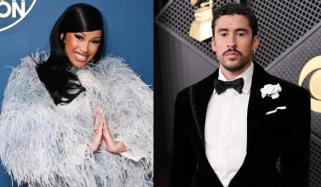 Cardi B reacts to Bad Bunny's Grammy speech ahead of his Super Bowl gig