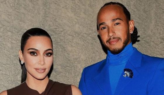 Kim Kardashian nails dating rumours with Lewis Hamilton in predictable move
