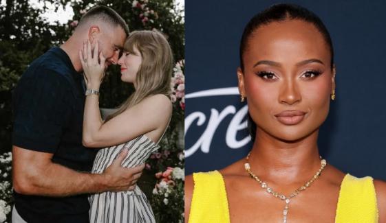 Travis Kelce's ex throws subtle shade at Taylor Swift in new Super Bowl ad 